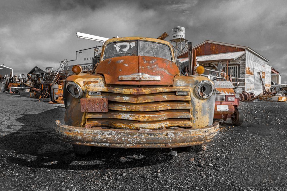 Texas Truckin Photography Art | kramkranphoto