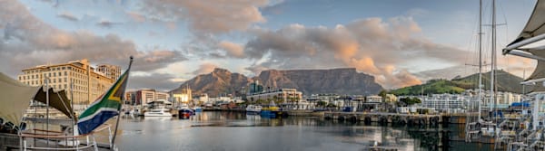 Cape Town Sunset Panoramic Photography Art | kramkranphoto