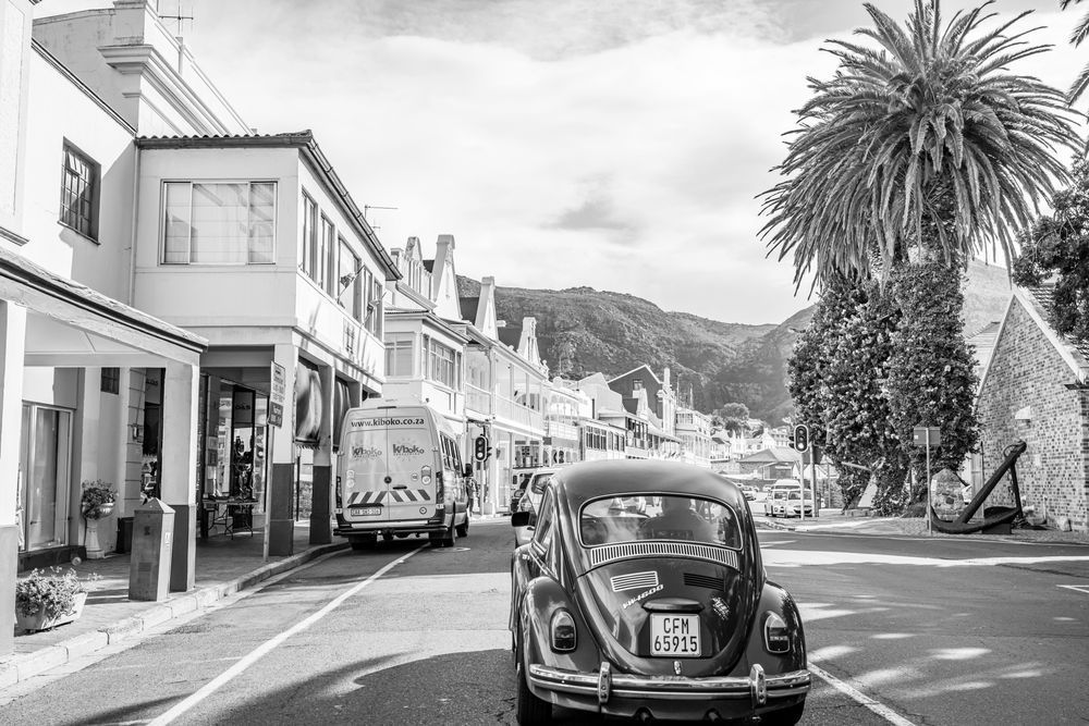Classic Scene In Simon's Town Photography Art | kramkranphoto