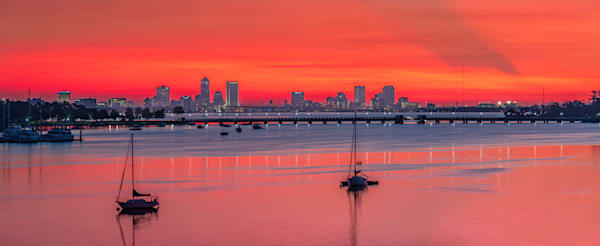 Ortega Sunrise Panoramic Photography Art | kramkranphoto