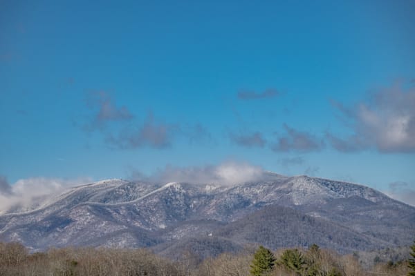 Wayah Bald In The Snow Photography Art | kramkranphoto