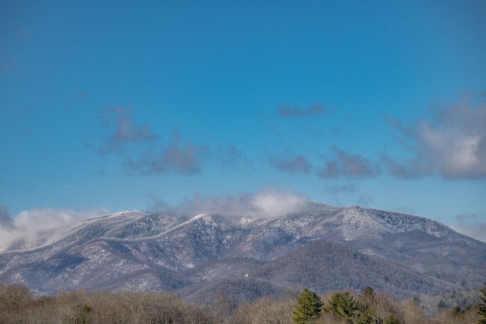 Wayah Bald In The Snow Photography Art | kramkranphoto