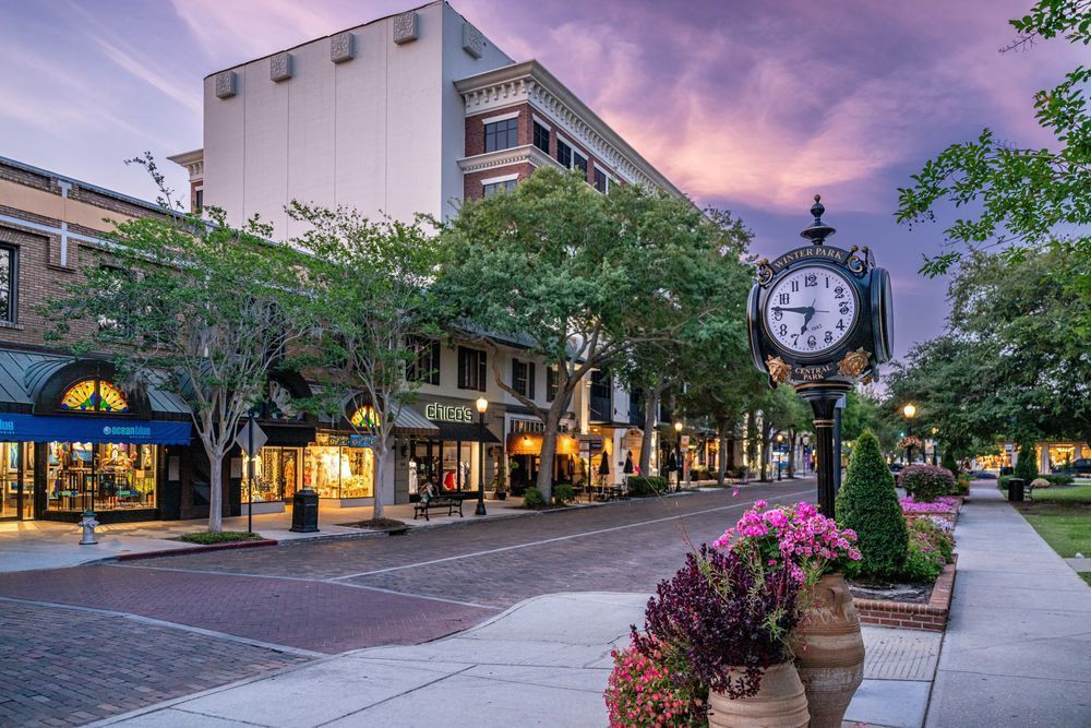 Winter Park Main Street 4 21 2024  4 15 Photography Art | kramkranphoto