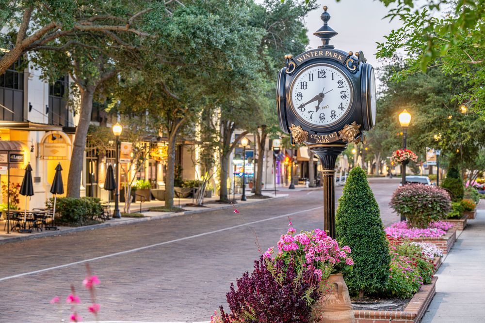 Winter Park Main Street 4 21 2024  3 19 Photography Art | kramkranphoto