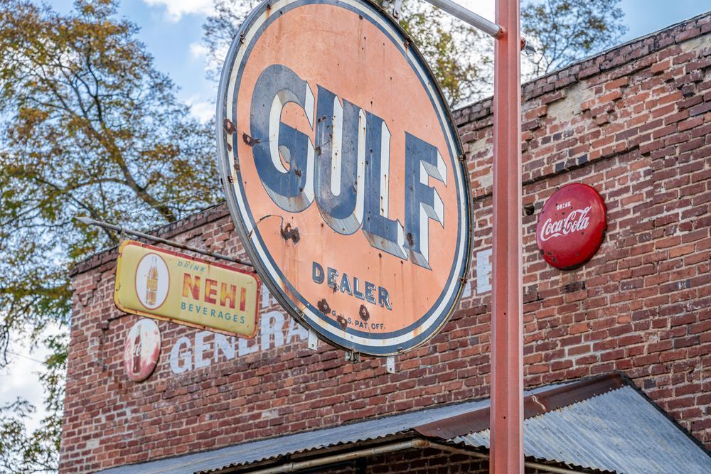 The Gulf Oil Sign Photography Art | kramkranphoto