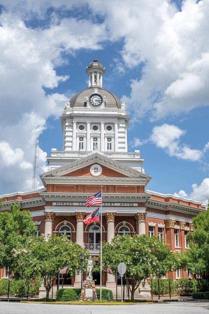 Morgan County Courthouse In Madison, Ga Photography Art | kramkranphoto