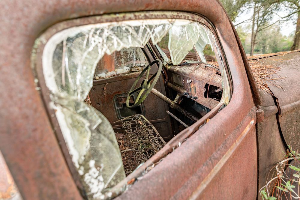 Rust's Creeping Embrace Photography Art | kramkranphoto