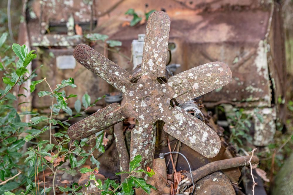 Twisted Blades Of Yesteryear Photography Art | kramkranphoto