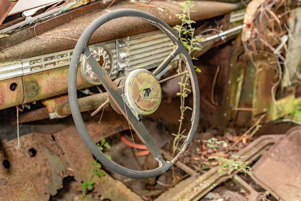 Veins Of Rust And Decay Photography Art | kramkranphoto