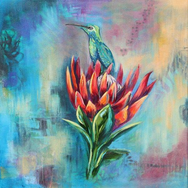 The One Who Carries The Morning Art | Althia Prinsloo Art
