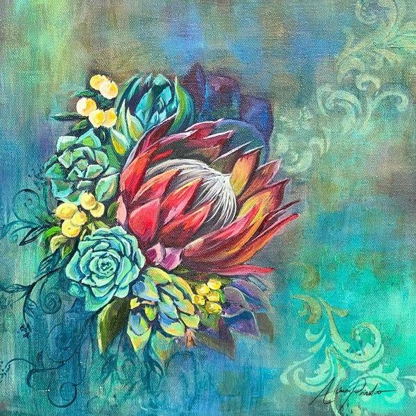 Held In Bloo,M Art | Althia Prinsloo Art