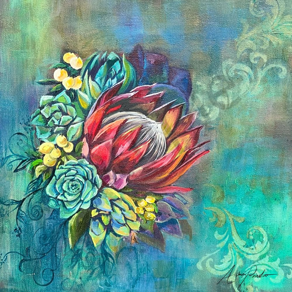 Held In Bloo,M Art | Althia Prinsloo Art