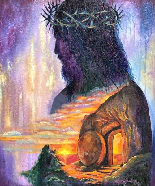 He Has Risen Art | Althia Prinsloo Art