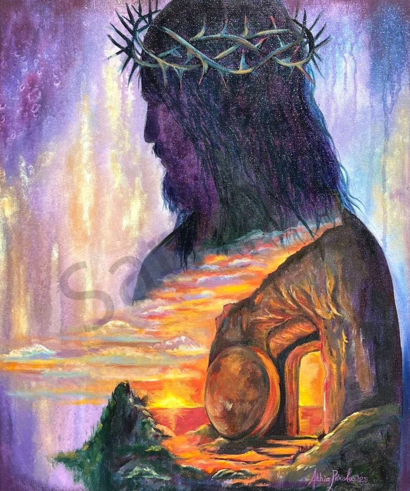 He Has Risen Art | Althia Prinsloo Art