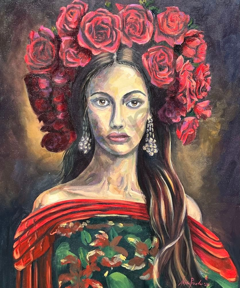 Crowned In Bloom Art | Althia Prinsloo Art