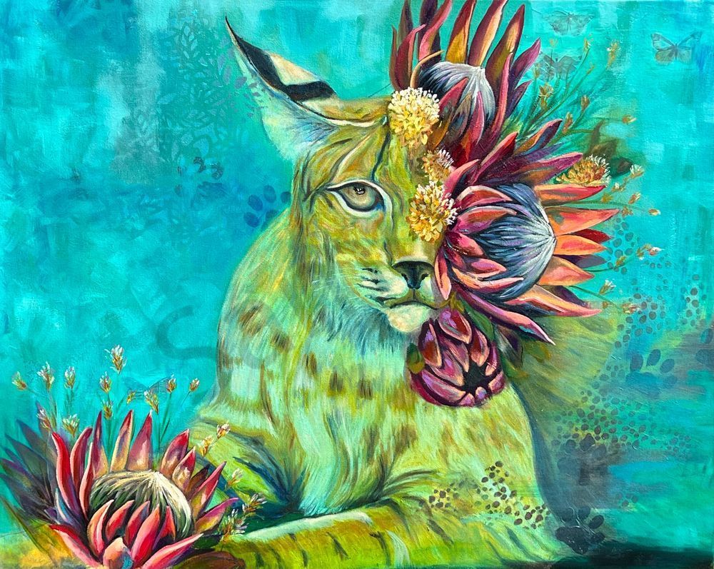 The Silente Watcher Art | Althia Prinsloo Art