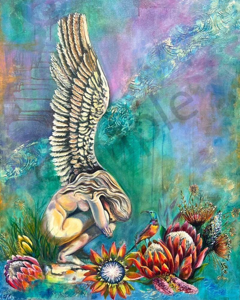 The Weight Of Wings Art | Althia Prinsloo Art