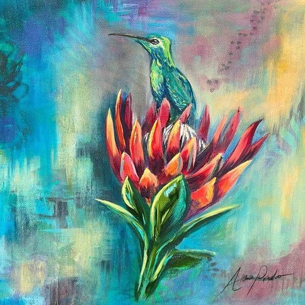 The One Who Carries The Morning Art | Althia Prinsloo Art