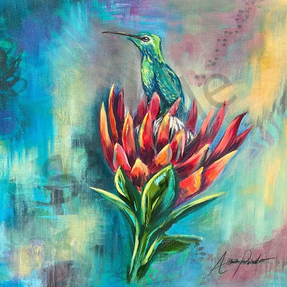 The One Who Carries The Morning Art | Althia Prinsloo Art