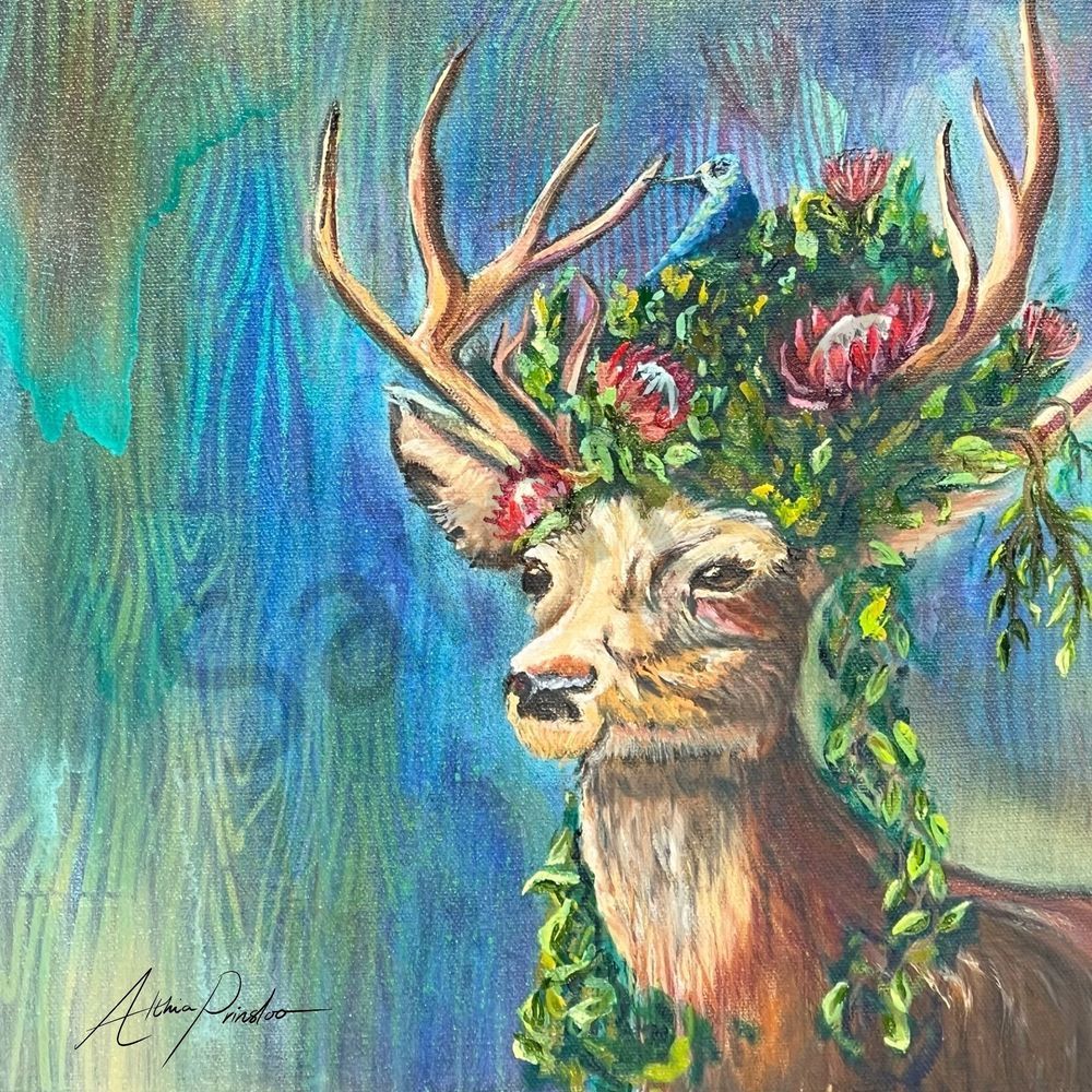 Keeper Of The Living Threshold Art | Althia Prinsloo Art