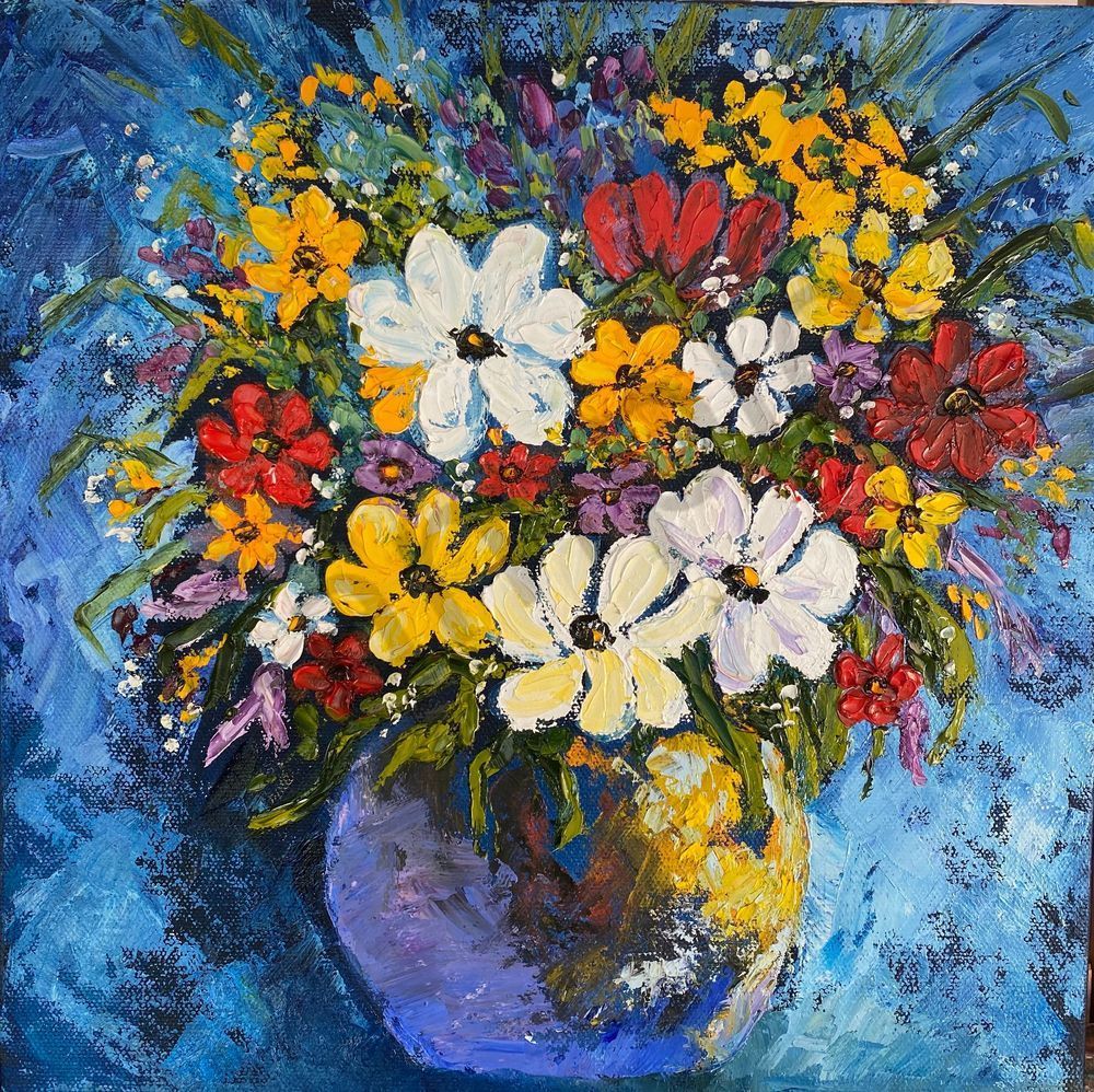 Spring Flowers Art | Althia Prinsloo Art