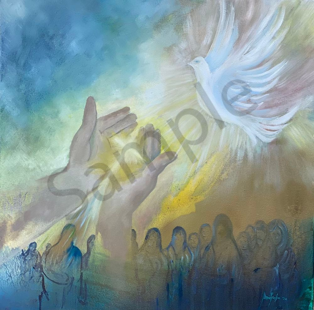 Ephesians Praying Hands Art | Althia Prinsloo Art