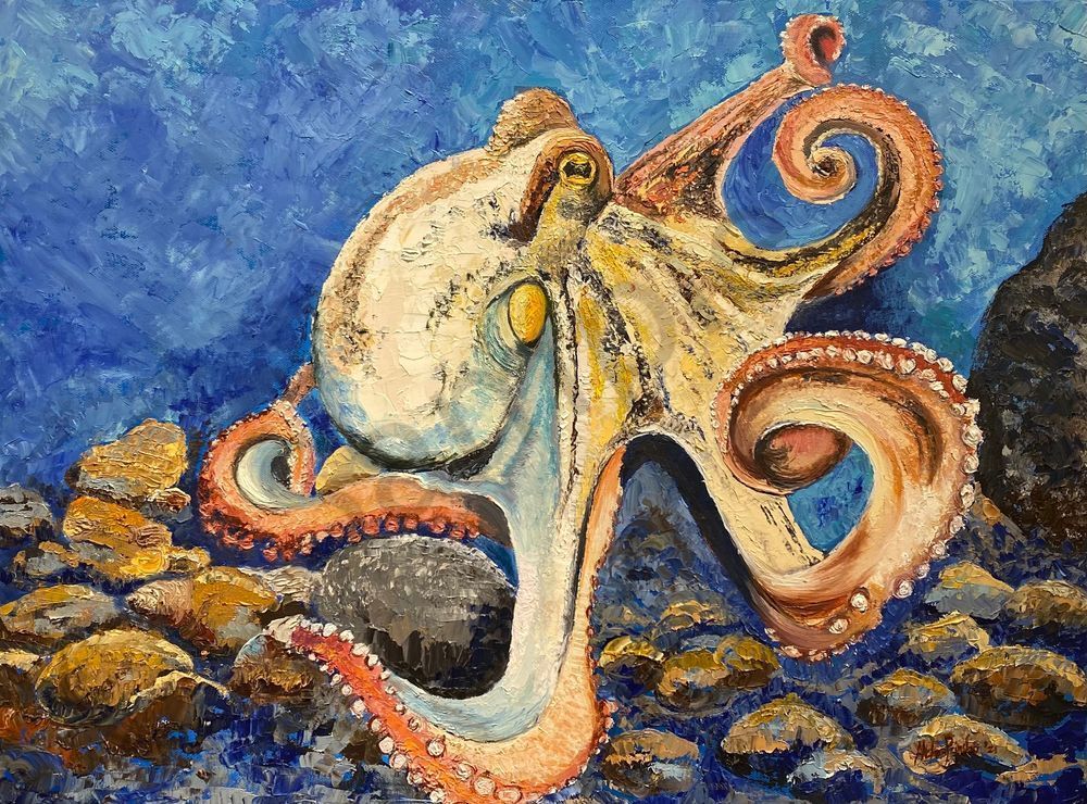 Octopus Art | Althia Prinsloo Art
