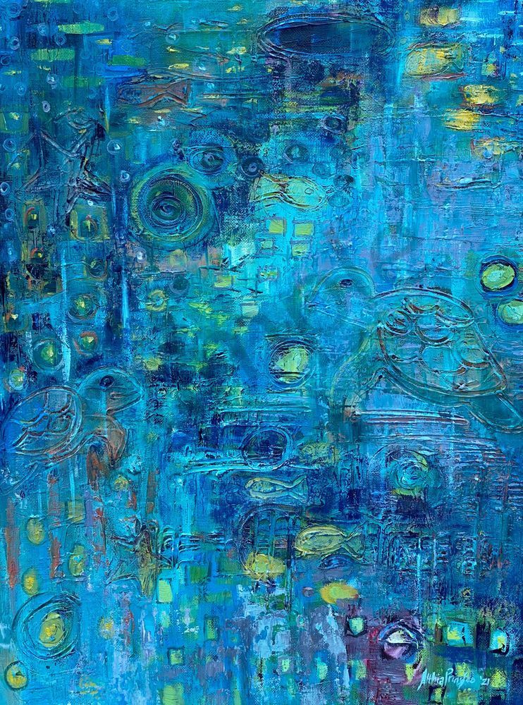 Underwater Playground Art | Althia Prinsloo Art