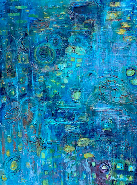Underwater Playground Art | Althia Prinsloo Art