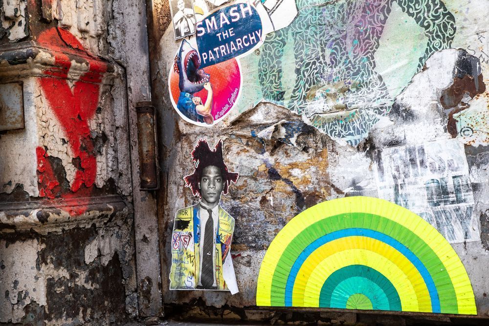 Basquiat Is Hiding – Fine Art Print by Ricardo Picón | City Skin Series