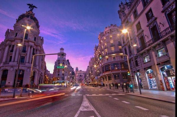 Gran Via, Madrid