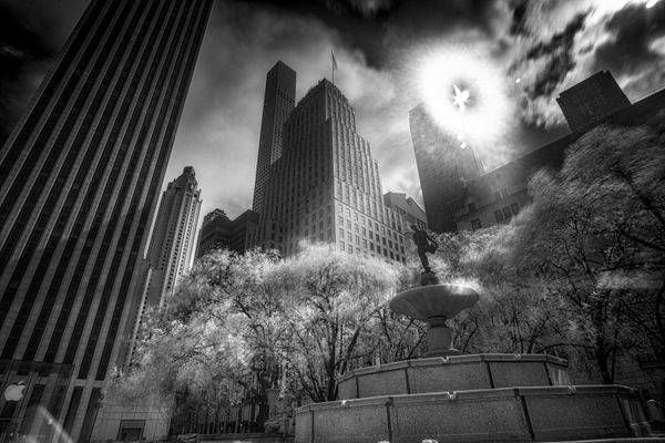 NYC Infra Red BW