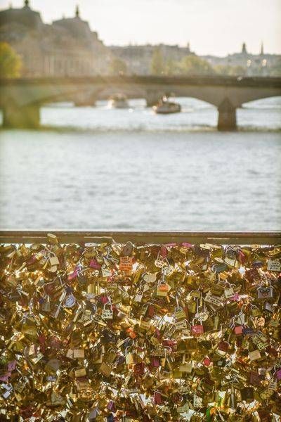 Love Locks at Pont des Arts