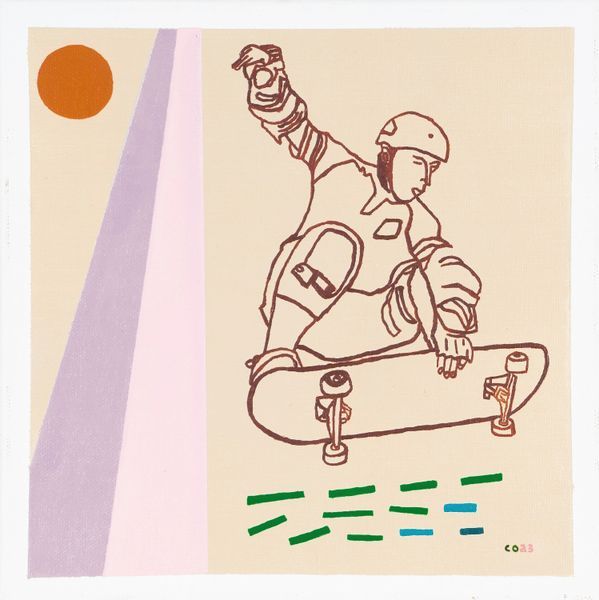 Skater Original Painting