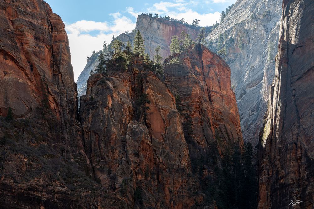 Zion Canyon - Cathedral of Stone Print