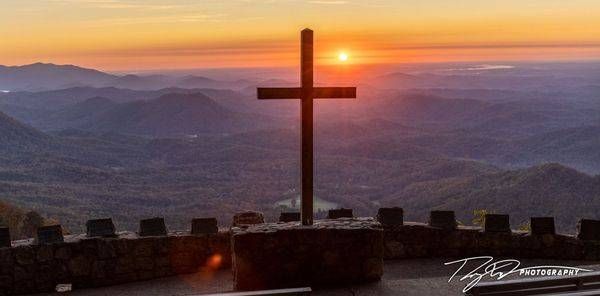 God's Light   28" X 14" Sheer Matte Metal Floating Frame, Ready To Hang Photography Art | Roger W. Downes Photography