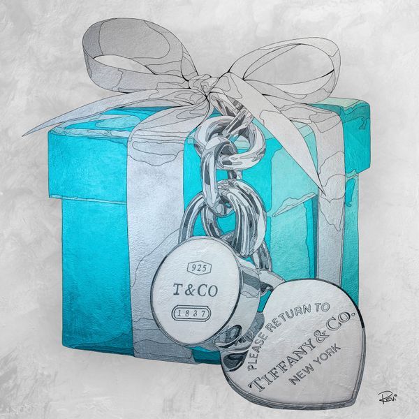 Tiffany & Co. ギフトボックス アートキャンバス Tiffany & Co. ギフトボックス アートキャンバス 【公式通販】