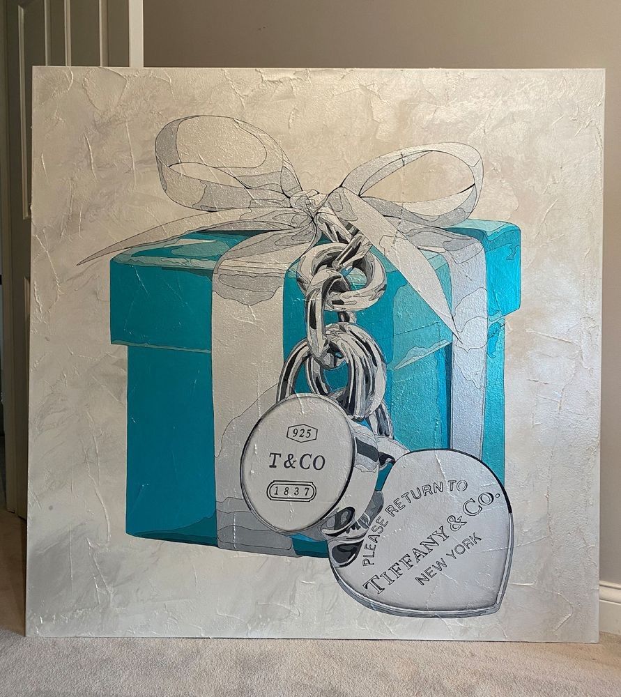 Tiffany & Co. ギフトボックス アートキャンバス Revi Ferrer | Shop Tiffany & Co Open Edition Prints