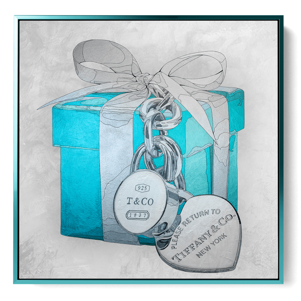 Tiffany & Co. ギフトボックス アートキャンバス Revi Ferrer | Shop Tiffany & Co Open Edition Prints
