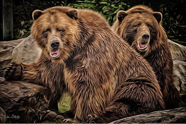 The Brown Bear Brothers! - Painted