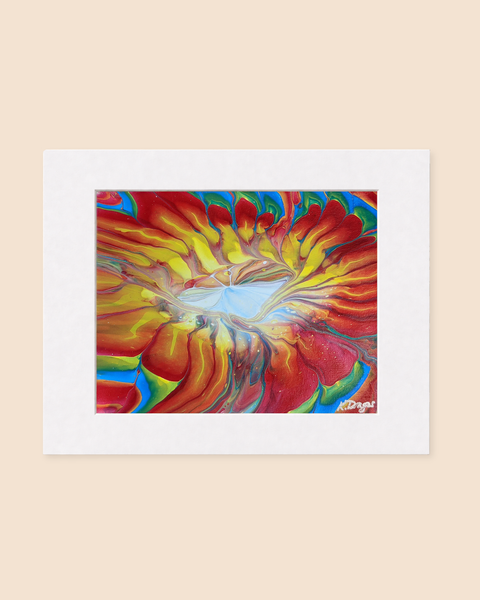 Rainbow Burst | Paintpourium