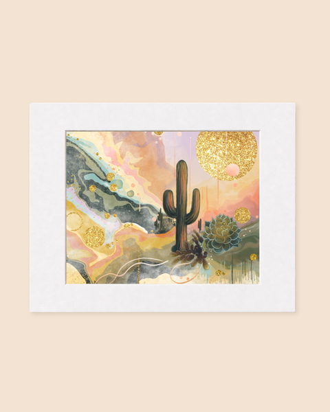 Golden Serenity | Paintpourium
