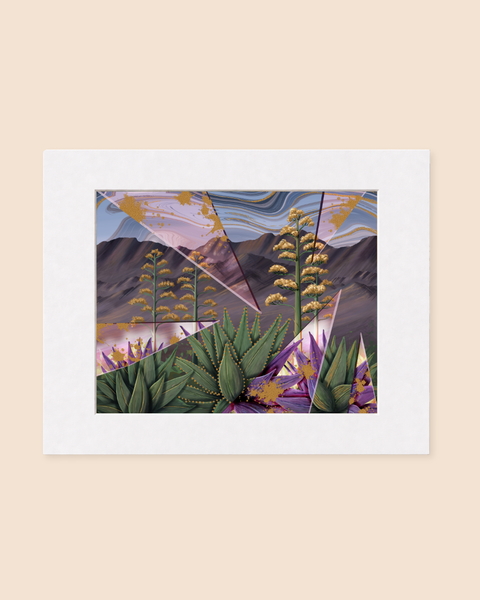 Desert Shards And Stardust | Paintpourium