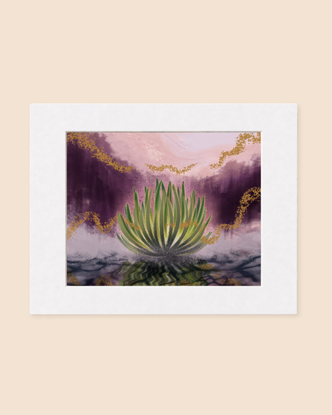 Golden Currents Of Twilight | Paintpourium