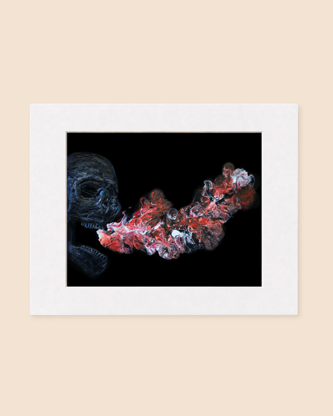 Fiery Breath | Paintpourium