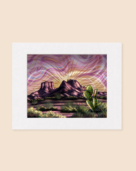 Sun Spun Horizon | Paintpourium