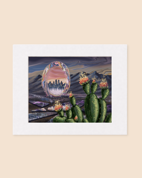 Lure Of The Mirage | Paintpourium