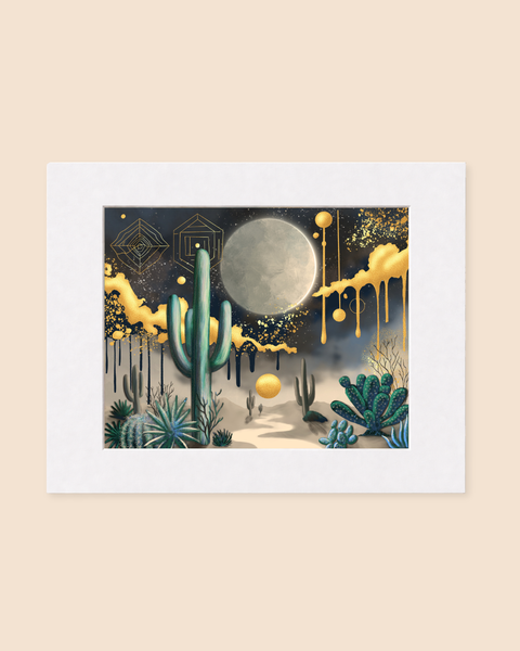Desert Nocturne | Paintpourium