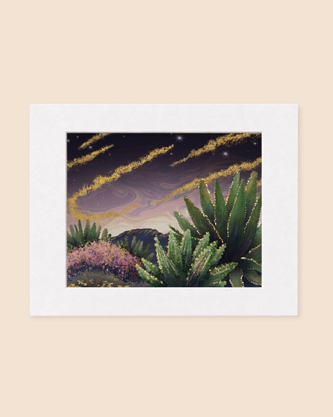Stardust In The Agave | Paintpourium