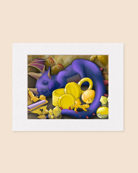 Sleeping Dragon | Paintpourium